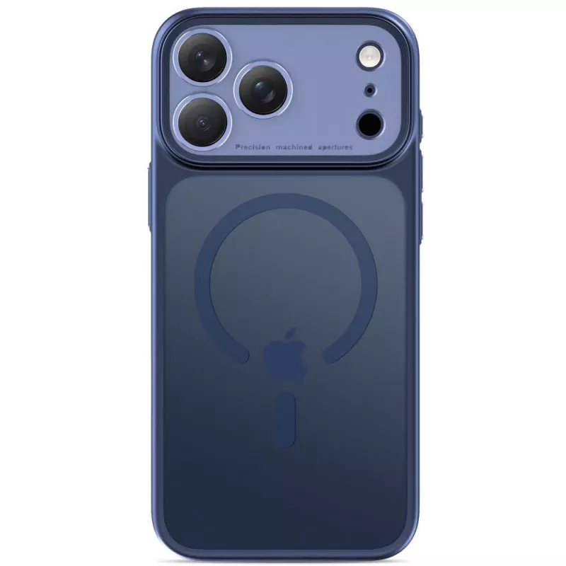 TECH-PROTECT MagPrime capa MagSafe para iPhone 17 Pro / 18 Pro, azul-escuro mate