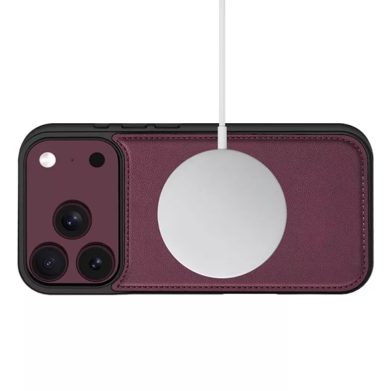 TECH-PROTECT MagSafe carteira capa para iPhone 17 Pro / 18 Pro, amora
