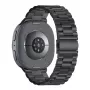 TECH-PROTECT Bracelete de aço inoxidável para Samsung Galaxy Watch 8 / 9 / Classic (40 / 44 / 46 mm) Preto