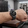 TECH-PROTECT Bracelete de aço inoxidável para Samsung Galaxy Watch 8 / 9 / Classic (40 / 44 / 46 mm) Preto