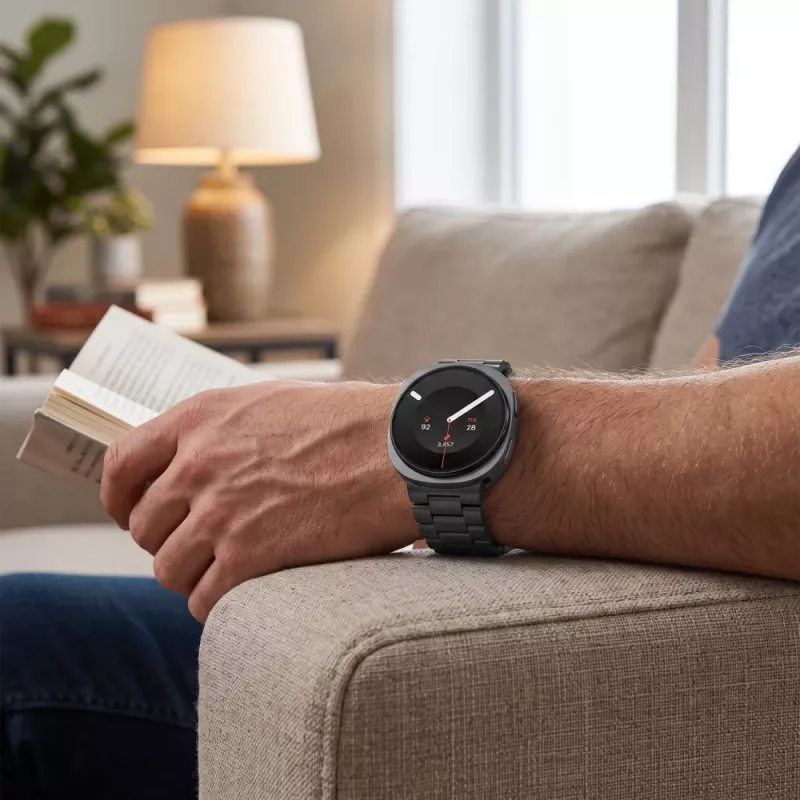 TECH-PROTECT Bracelete de aço inoxidável para Samsung Galaxy Watch 8 / 9 / Classic (40 / 44 / 46 mm) Preto