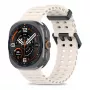 Tech-Protect Iconband Pro Bracelete para Samsung Galaxy Watch Ultra 1/2 47mm Starlight Fluorelastómero Bracelete desportivo