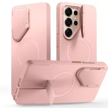 TECH-PROTECT Kevlar Aura Capa MagSafe para Samsung Galaxy S26 Ultra - Rosa