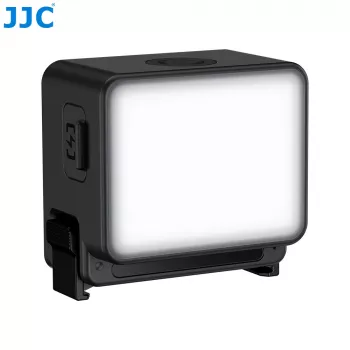 JJC LED-Nano Luz de vídeo LED para DJI Osmo Action 6 / Osmo Nano, 6500K, 500mAh, USB-C, IPX5