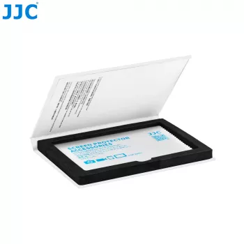 JJC Conjunto de vidro temperado para ecrã e lente para DJI Osmo Action 6 (pack de 3)