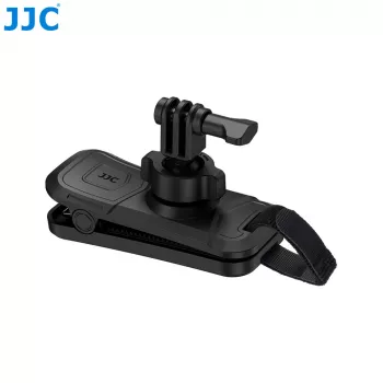 JJC BSCM-AC1S Clipe de fixação para alça de mochila para câmaras de ação GoPro, DJI, Insta360, SJCAM