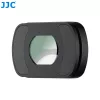 JJC Objetiva grande angular 0,72x para DJI Osmo Pocket 3 / 4, suporte magnético, vidro ótico multicamadas, Preto