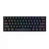 REDRAGON DRACONIC PRO Teclado gaming mecânico 61 teclas RGB Bluetooth 5.0 - Preto