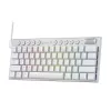 Redragon K632 HORUS Teclado gaming com fio 60% RGB - Branco