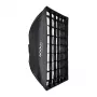 Godox SB-GUBW6060 Softbox de guarda-chuva com grelha 60x60 cm encaixe Bowens