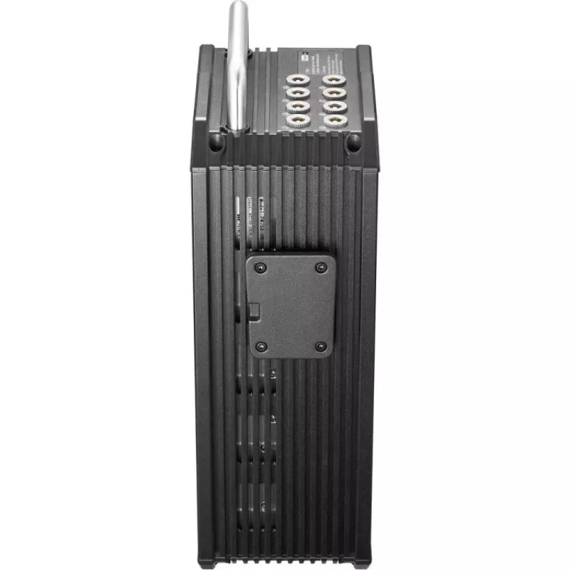 Mala de carregamento Godox TP-P600KIT para 8 lâmpadas tubulares LED RGBWW da série TP com rodas e puxador extensível