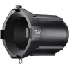 Adaptador de projeção Godox GP36K com 6 gobos para lâmpadas LED S30/S60