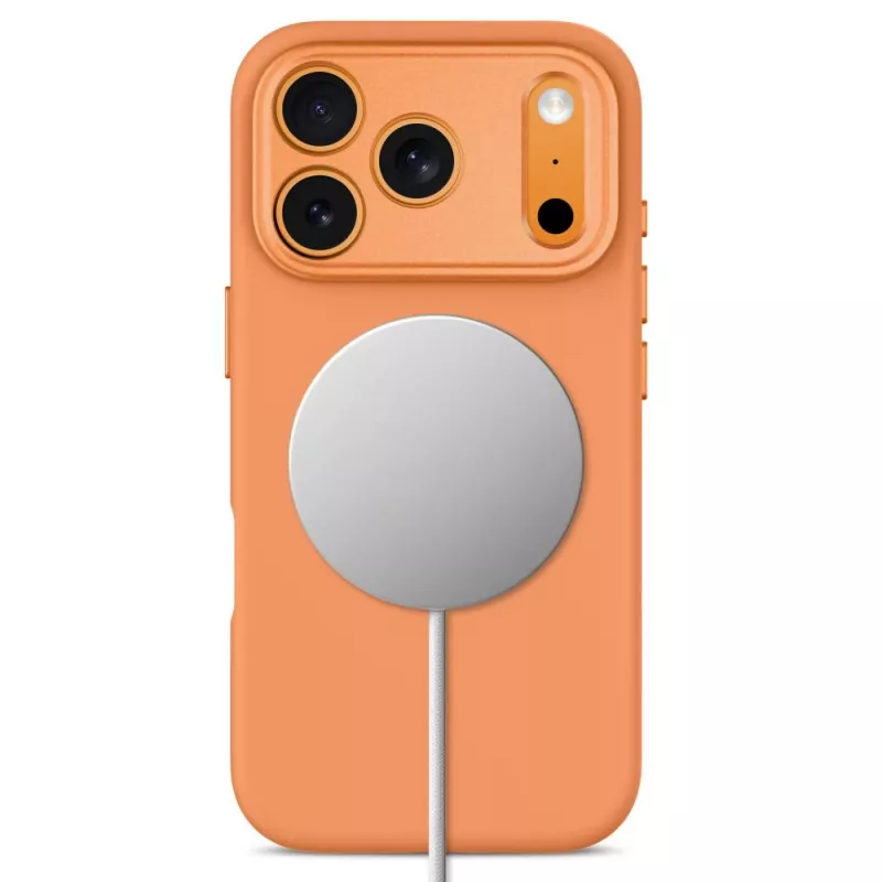 Capa TECH-PROTECT UNIQ MagSafe CC para iPhone 17 Pro Max / 18 Pro Max - Cosmic Orange