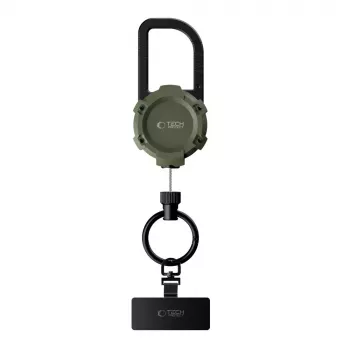 Suporte antifurto TECH-PROTECT ATH03 Urbanloop para Apple AirTag, verde militar