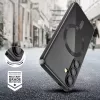 Tech-Protect Magflex Capa MagSafe Galaxy S25 Edge Preto Brilhante