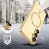 Tech-Protect Magflex Capa MagSafe Samsung Galaxy S25 Edge Dourado Brilhante