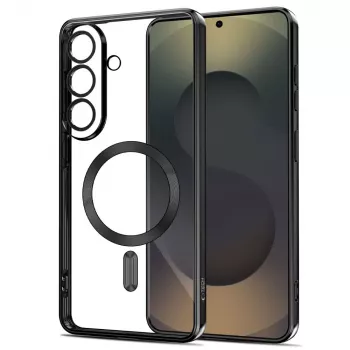 Tech-Protect MagFlex Capa para Samsung Galaxy S26+ - Preto Transparente