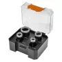 NEO TOOLS Conjunto de serras de copo diamantadas 18/22/27/35 mm, 4 peças