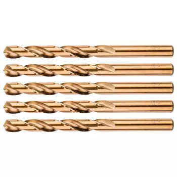 NEO TOOLS Broca HSS-Co Cobalto para Metal 10,0 mm, Pack de 5