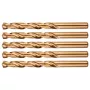 NEO TOOLS Broca Helicoidal HSS-Co Cobalto 10,5 mm, Pack de 5