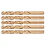 NEO TOOLS Broca Helicoidal HSS-Co Cobalto para Metal, 12,0 mm, Pack de 5 (DIN 338, Ângulo de Ponta 135°)