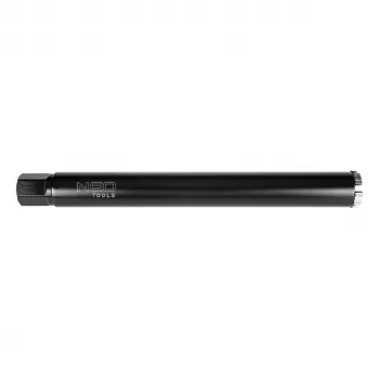 NEO TOOLS Broca de Núcleo Diamantada 52 mm x 470 mm, 1 1/4 Polegadas UNC, Segmentos Soldados a Laser para Furação a Húmido em Betão e Betão Armado