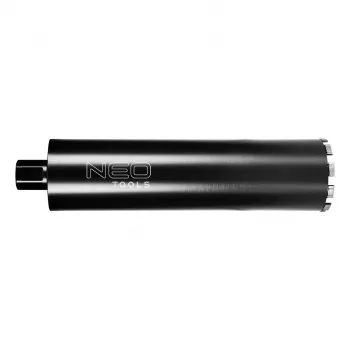 NEO TOOLS Coroa de Broca de Núcleo Diamantada para Máquina de Broca de Núcleo 58G540 112×470mm 10T