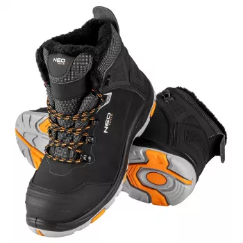 NEO TOOLS Botas de Segurança Isoladas S1 SR CI FO com Biqueira de Compósito, Tamanho 46