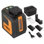 NEO TOOLS 75-144 Nível Laser Green Beam de 5 Linhas 20 m com Fixação Magnética e Mala