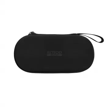 Bolsa de transporte Retroid para Retroid Pocket 6 - Estojo rígido de EVA preto, bolsa de viagem protetora com bolsa de rede e alça de pulso