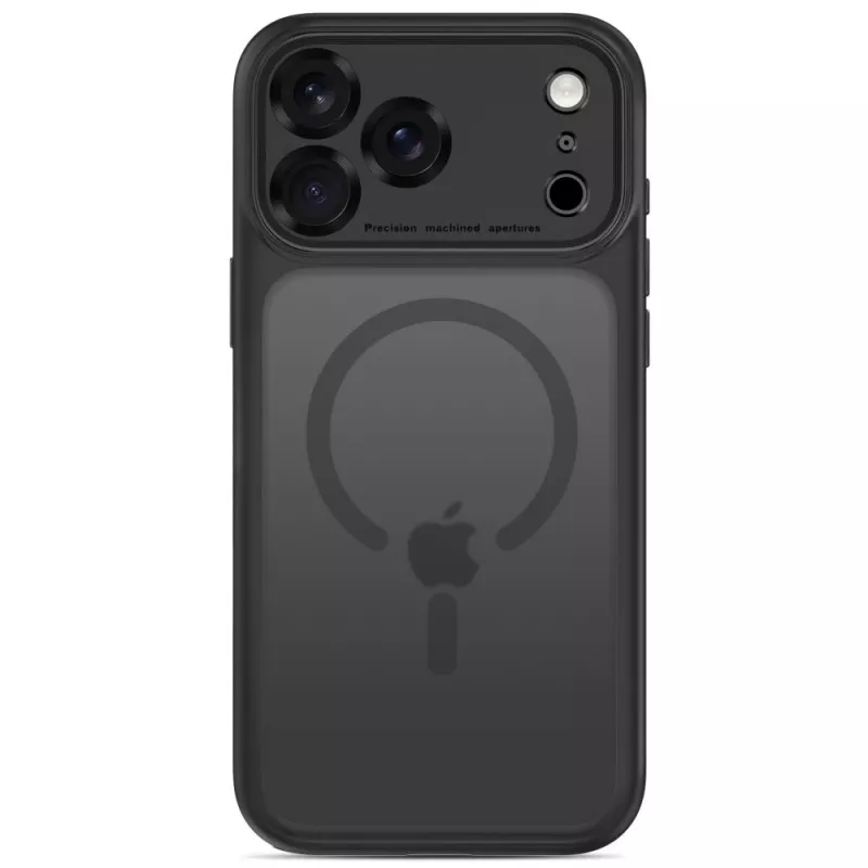 Capa MagSafe MagPeak TECH-PROTECT para iPhone 17 Pro Max / 18 Pro Max preto mate