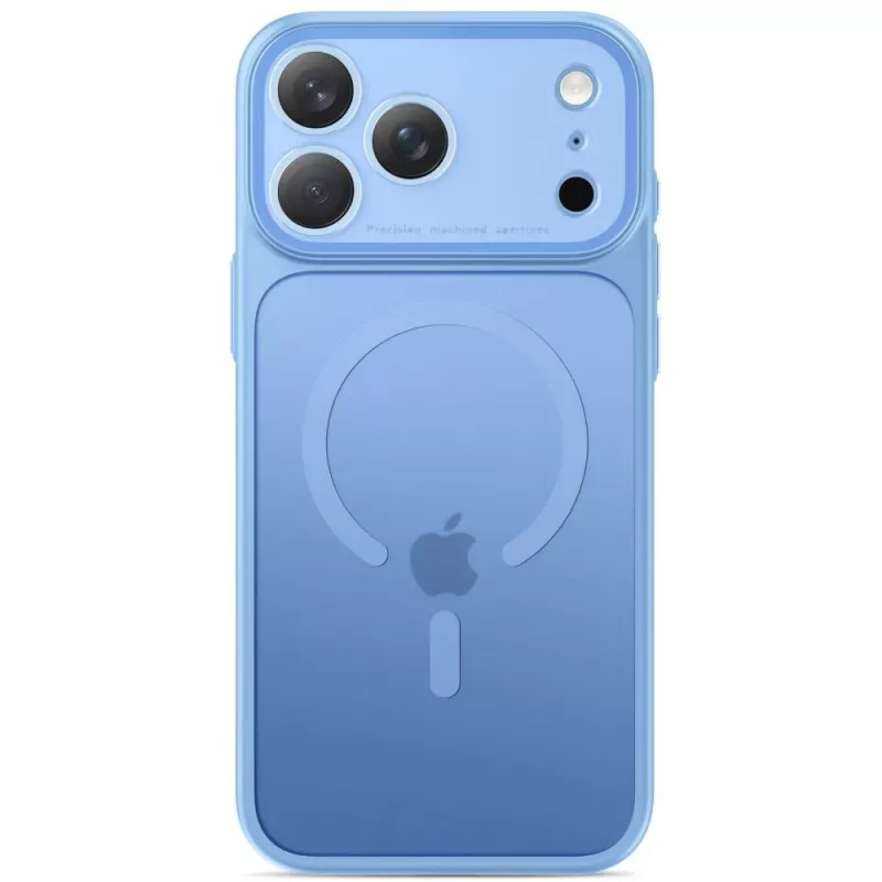 Capa MagSafe MagPrime TECH-PROTECT para iPhone 17 Pro / 18 Pro azul-claro mate