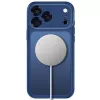 Capa MagSafe MagPeak TECH-PROTECT para iPhone 17 Pro / 18 Pro - azul-escuro mate