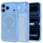 Capa MagSafe MagPeak TECH-PROTECT para Apple iPhone 17 Pro / 18 Pro, azul-claro mate