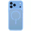 Capa MagSafe MagPeak TECH-PROTECT para iPhone 17 Pro Max / 18 Pro Max, azul-claro mate