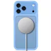 Capa MagSafe MagPeak TECH-PROTECT para iPhone 17 Pro Max / 18 Pro Max, azul-claro mate