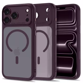 TECH-PROTECT MAGPEAK MAGSAFE CC iPhone 17 Pro / 18 Pro mate Dark Cherry