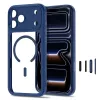 Capa transparente MagSafe MagPeak TECH-PROTECT para iPhone 17 Pro Max / 18 Pro Max – azul-escuro