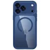 Capa transparente MagSafe MagPeak TECH-PROTECT para iPhone 17 Pro Max / 18 Pro Max – azul-escuro