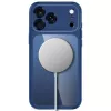 Capa transparente MagSafe MagPeak TECH-PROTECT para iPhone 17 Pro Max / 18 Pro Max – azul-escuro