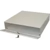 Caixa de aço Pulsar AWO471 para DVR/NVR com fechadura, preta