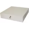 Caixa de aço Pulsar AWO471 para DVR/NVR com fechadura, preta