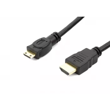 Cabo Accura HDMI para Mini HDMI 1,8m 4K High Speed com Ethernet preto