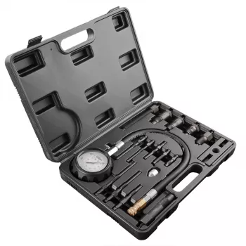 NEO TOOLS Testador de compressão para motores diesel, conjunto de 16 peças (0-70 bar / 0-1000 PSI)