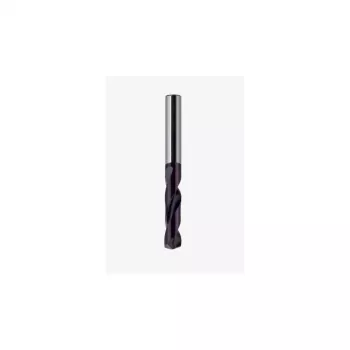 Broca helicoidal de metal duro integral 6,8 mm, 3xD, DIN 6535 HA, h7, ângulo de ponta 140°