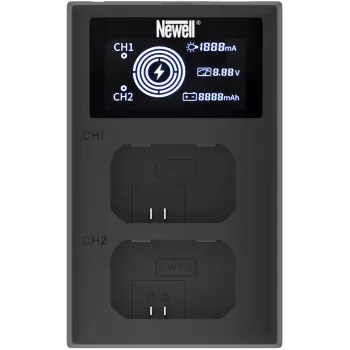 Newell FDL-USB-C carregador duplo para baterias Sony NP-FW50 (NL2545)