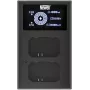 Newell FDL-USB-C carregador duplo para baterias Sony NP-FW50 (NL2545)
