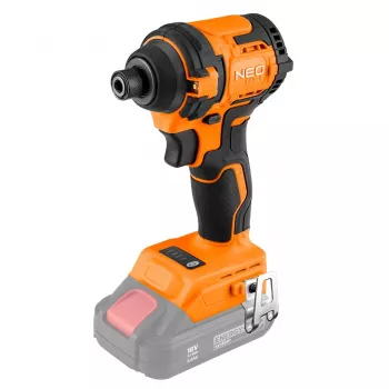 NEO TOOLS 04-612 Chave de impacto sem escovas 18V, 300Nm, sextavado 1/4 polegadas, compacta, Energy+, sem bateria