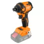 NEO TOOLS 04-612 Chave de impacto sem escovas 18V, 300Nm, sextavado 1/4 polegadas, compacta, Energy+, sem bateria