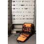 NEO TOOLS Mochila de eletricista 31 peças, 30 ferramentas isoladas, poliéster 600D resistente, base impermeável, carga 15 kg, preto/vermelho
